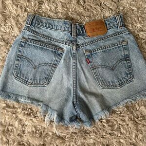 Vintage Levi's Women's Classic Blue Jean Shorts